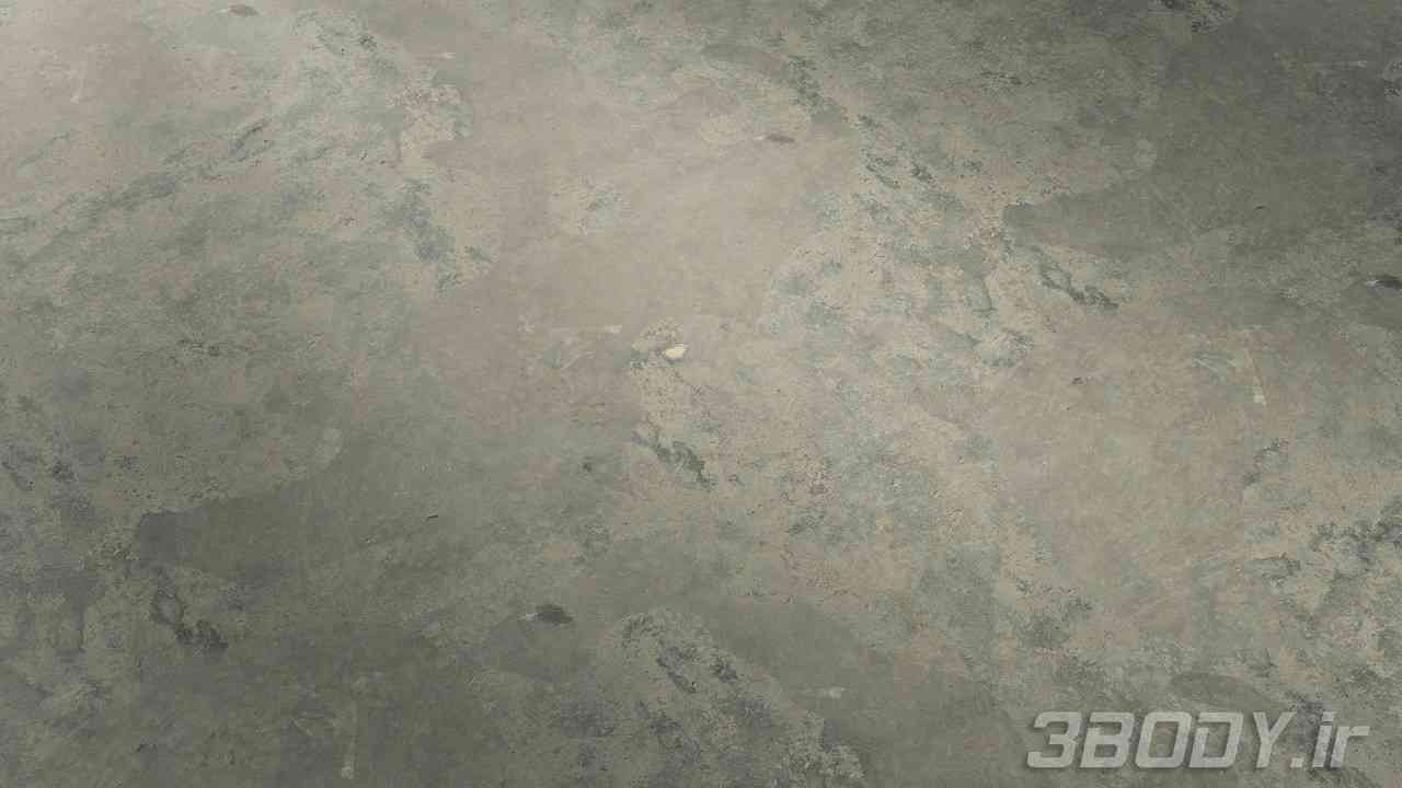 متریال بتن کثیف Dirty concrete عکس 1